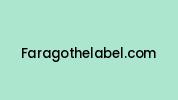 Faragothelabel.com Coupon Codes
