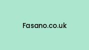 Fasano.co.uk Coupon Codes