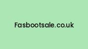 Fasbootsale.co.uk Coupon Codes