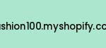 fashion100.myshopify.com Coupon Codes