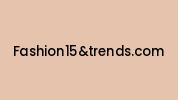 Fashion15andtrends.com Coupon Codes