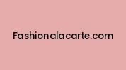 Fashionalacarte.com Coupon Codes