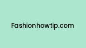 Fashionhowtip.com Coupon Codes