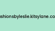 Fashionsbyleslie.kitsylane.com Coupon Codes