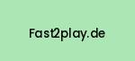 fast2play.de Coupon Codes