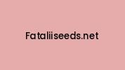 Fataliiseeds.net Coupon Codes