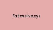 Fatlosslive.xyz Coupon Codes