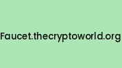 Faucet.thecryptoworld.org Coupon Codes