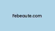Febeaute.com Coupon Codes