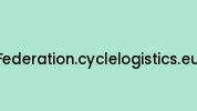Federation.cyclelogistics.eu Coupon Codes