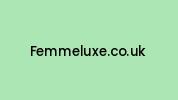 Femmeluxe.co.uk Coupon Codes