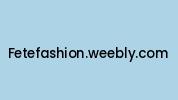 Fetefashion.weebly.com Coupon Codes