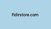 Fidirstore.com Coupon Codes