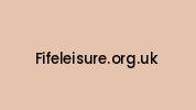 Fifeleisure.org.uk Coupon Codes