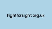 Fightforsight.org.uk Coupon Codes