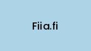 Fiia.fi Coupon Codes