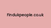 Findukpeople.co.uk Coupon Codes