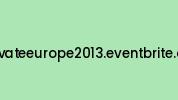 Finovateeurope2013.eventbrite.com Coupon Codes