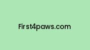 First4paws.com Coupon Codes