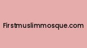 Firstmuslimmosque.com Coupon Codes