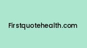 Firstquotehealth.com Coupon Codes