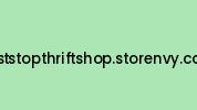 Firststopthriftshop.storenvy.com Coupon Codes