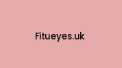 Fitueyes.uk Coupon Codes