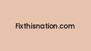 Fixthisnation.com Coupon Codes