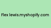 Flex-lewis.myshopify.com Coupon Codes
