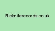 Flickniferecords.co.uk Coupon Codes