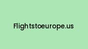 Flightstoeurope.us Coupon Codes