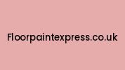 Floorpaintexpress.co.uk Coupon Codes