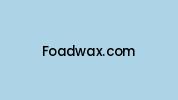 Foadwax.com Coupon Codes