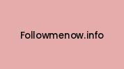 Followmenow.info Coupon Codes