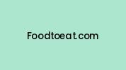 Foodtoeat.com Coupon Codes