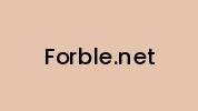 Forble.net Coupon Codes