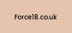 force18.co.uk Coupon Codes