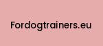 fordogtrainers.eu Coupon Codes