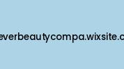 Foreverbeautycompa.wixsite.com Coupon Codes