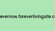 Forevernow.foreverlivingsite.com Coupon Codes