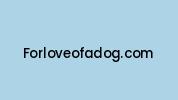 Forloveofadog.com Coupon Codes