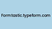 Formtastic.typeform.com Coupon Codes