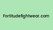 Fortitudefightwear.com Coupon Codes