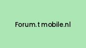 Forum.t-mobile.nl Coupon Codes