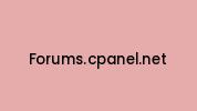 Forums.cpanel.net Coupon Codes