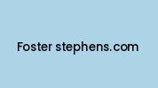 Foster-stephens.com Coupon Codes