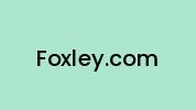 Foxley.com Coupon Codes