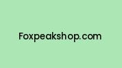 Foxpeakshop.com Coupon Codes