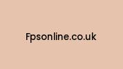 Fpsonline.co.uk Coupon Codes