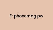 Fr.phonemag.pw Coupon Codes